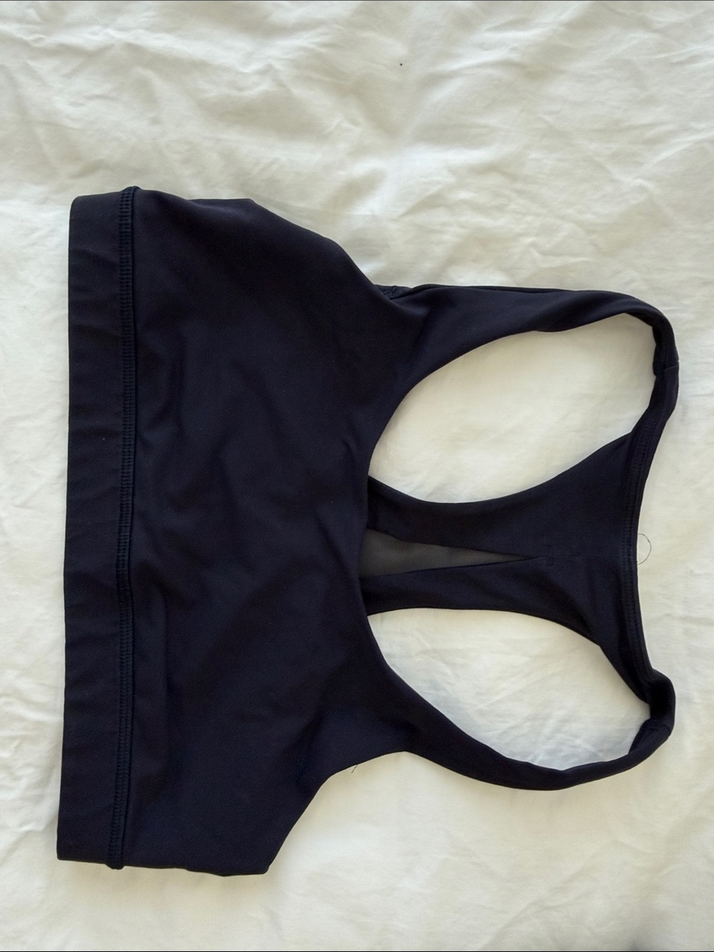 lululemon athletica Plum Racerback Sports Bra with Mesh Detail